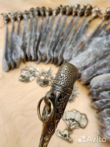 Рожок для обуви «Орёл» бронза купить с доставкой Рожок для обуви «Орёл» бронза