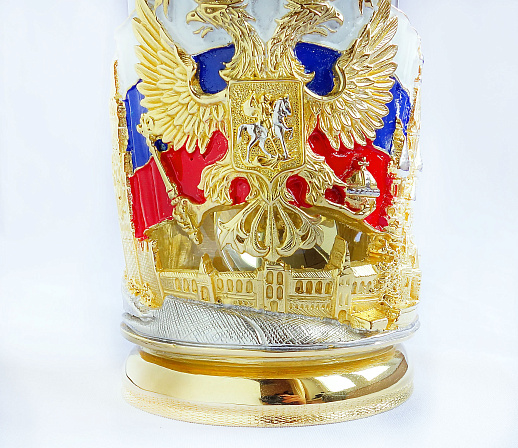 Сувенирный подстаканник "Российский"