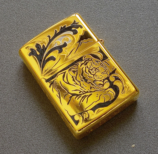 Зажигалка Zippo оригинал "Тигр" № 6 купить с доставкой Зажигалка Zippo оригинал "Тигр" № 6