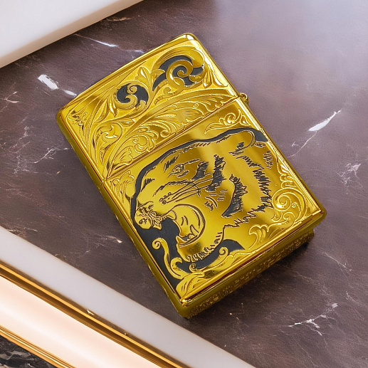 Оригинальная зажигалка Zippo "Тигр" № 7 купить с доставкой Оригинальная зажигалка Zippo "Тигр" № 7