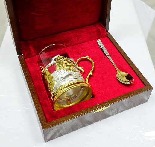 Подстаканник "Корабли" купить с доставкой Подстаканник "Корабли"
