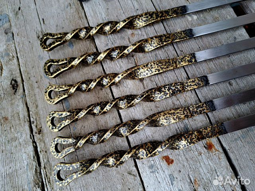 Шампуры кованые купить с доставкой Шампуры кованые