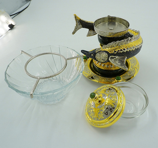 Икорница "Рыба". Златоуст купить с доставкой Икорница "Рыба". Златоуст