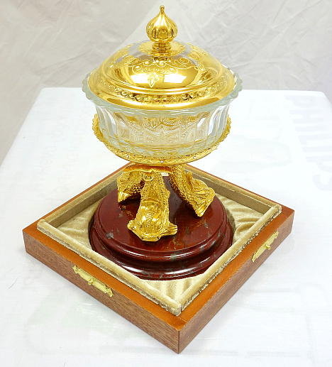 Икорница "Дорогая". Златоуст купить с доставкой Икорница "Дорогая". Златоуст