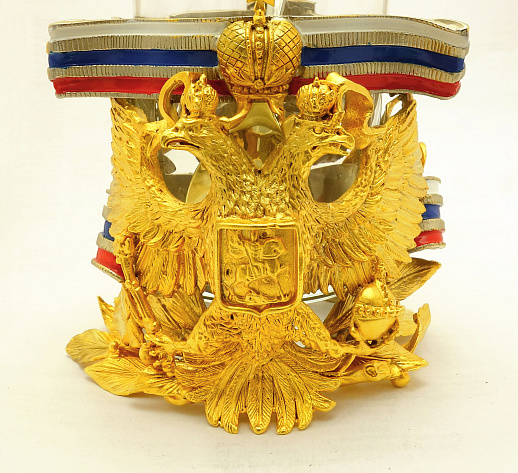 Подстаканник ручной работы "Герб РФ"
